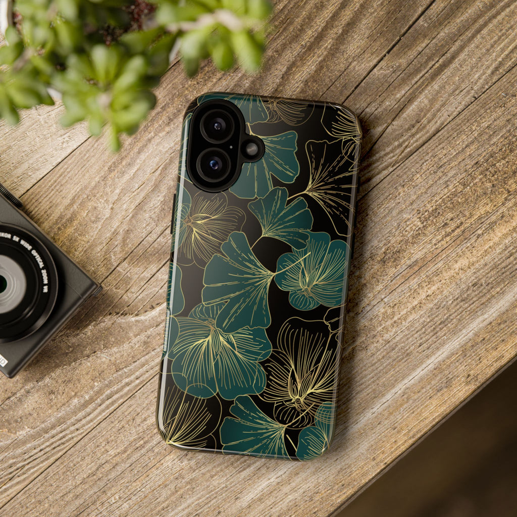 Floral Phone Case - Tough Cases, Protective Cover, Stylish Accessory, Gift for Her, Nature-Inspired Design