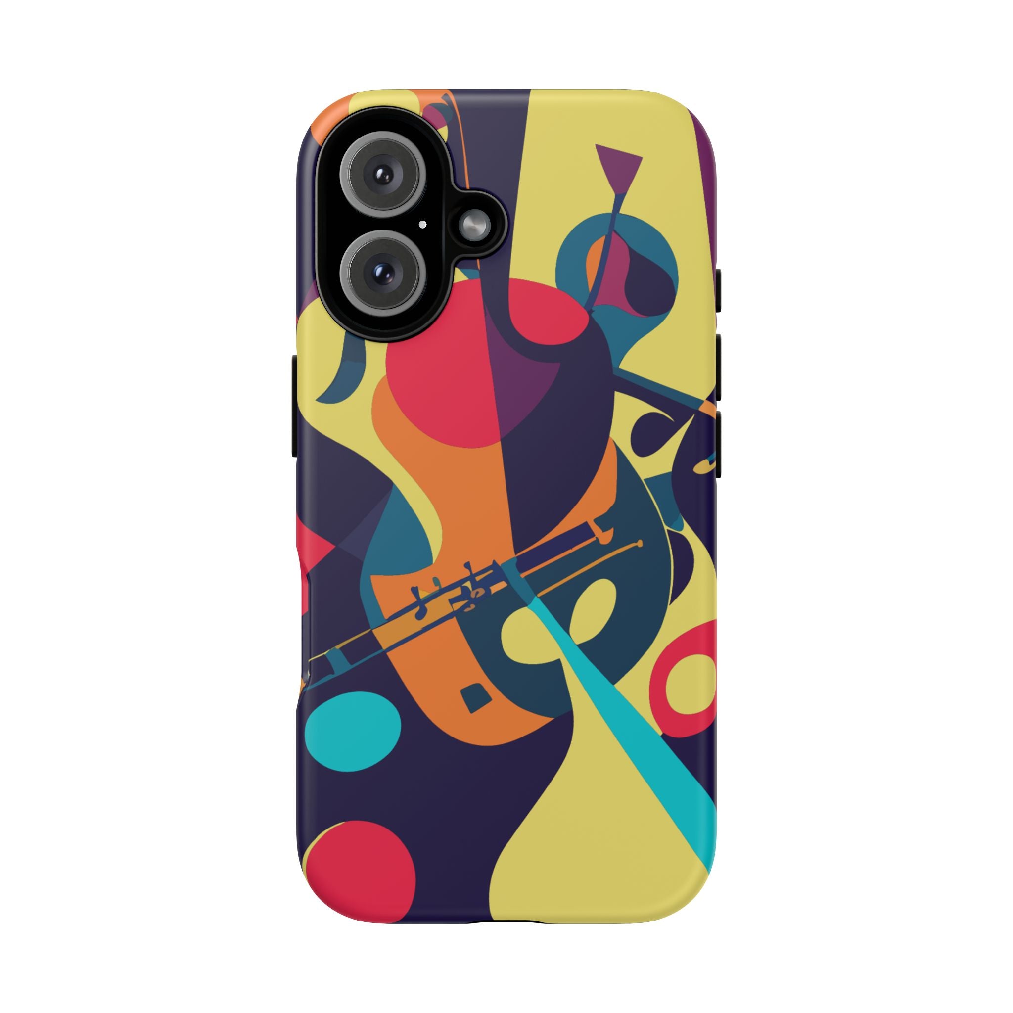 Vibrant Guitar Phone Case - Tough Cases for Music Lovers, Colorful Phone Cover, Gifts for Musicians, Artistic Mobile Accessories, [...]