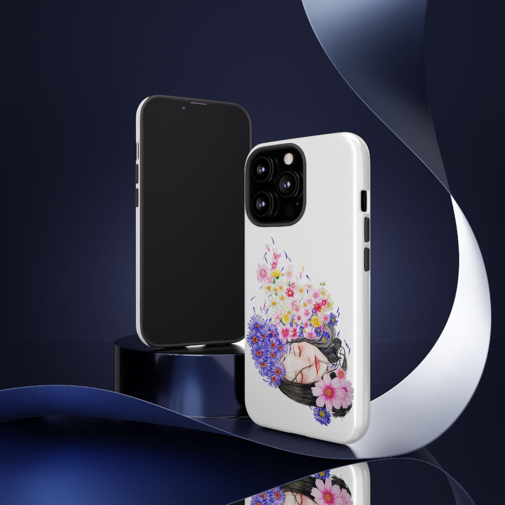 Floral Phone Case | Tough Cases | Cute Floral Design, Gift for Her, Spring Accessory, Mother's Day Gift, Stylish Protection