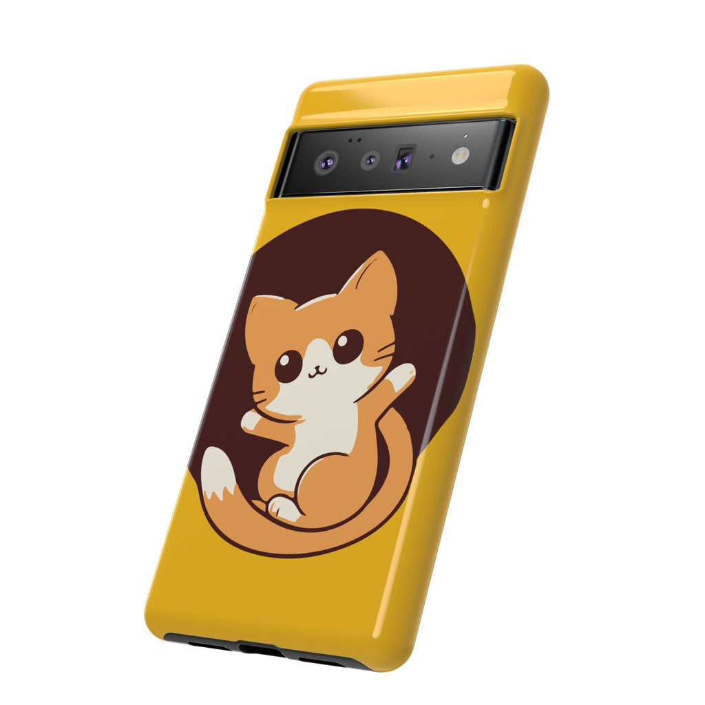 Cute Cat Phone Case | Tough Cases for Cat Lovers, Animal Design, Fun Gift, Unique Case, Durable Protection