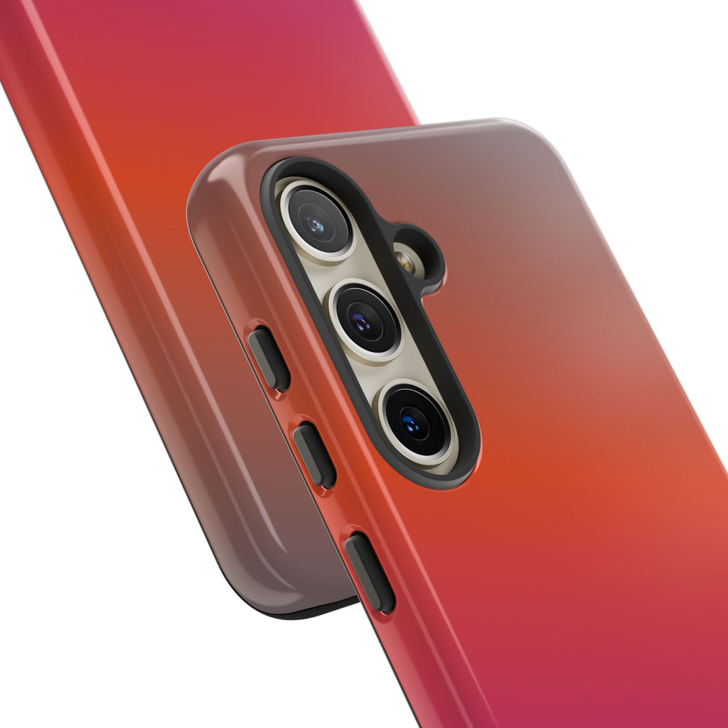 Gradient Phone Case, Custom Tough Case, Durable Phone Accessory, Vibrant Design, Gift for Tech Lovers, Birthday and Holiday Present