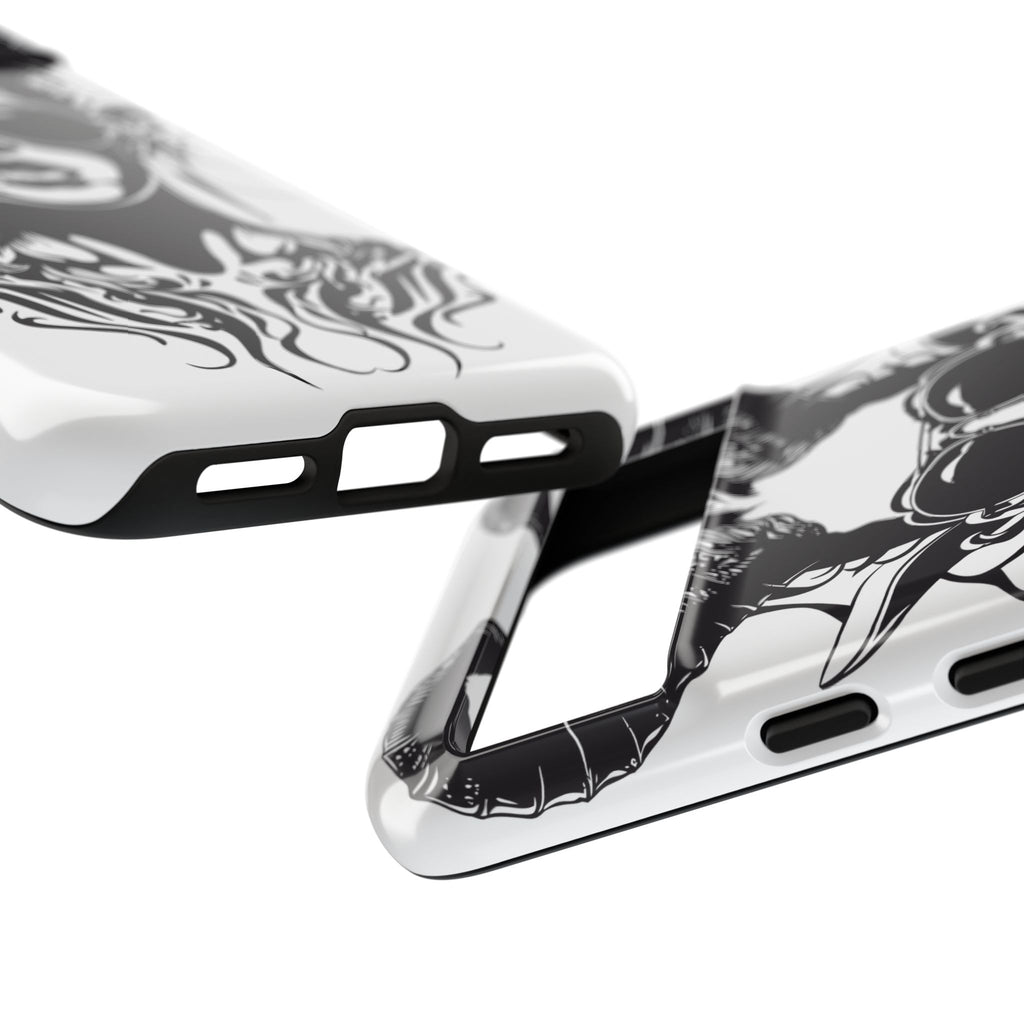 Tough Cases: Stylish Phone Case with Edgy Design, Protective Cover, Gift for Her, Trendy Accessories, Unique Art, Holiday Present