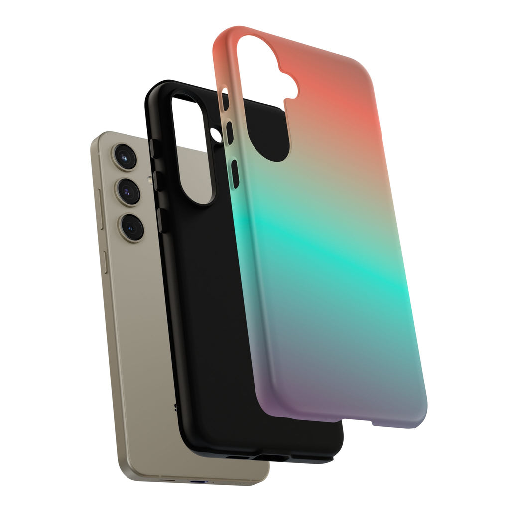 Gradient Phone Case, Tough Cases for Protection, Stylish iPhone Cover, Trendy Mobile Accessory, Perfect Gift for Tech Lovers