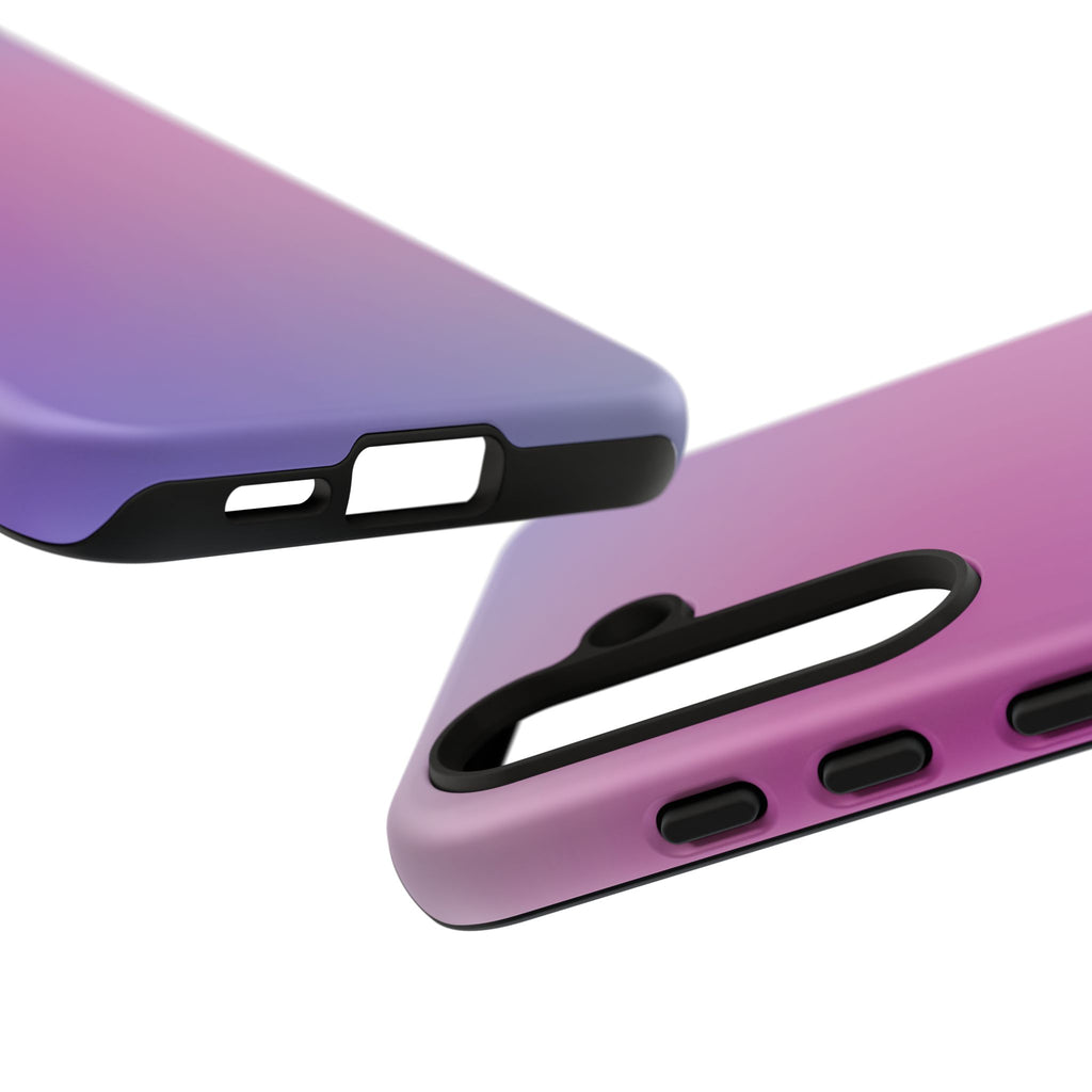 Stylish Phone Case, Tough Phone Cover, Gradient Phone Protector, Customizable Phone Shell, Durable Phone Accessory