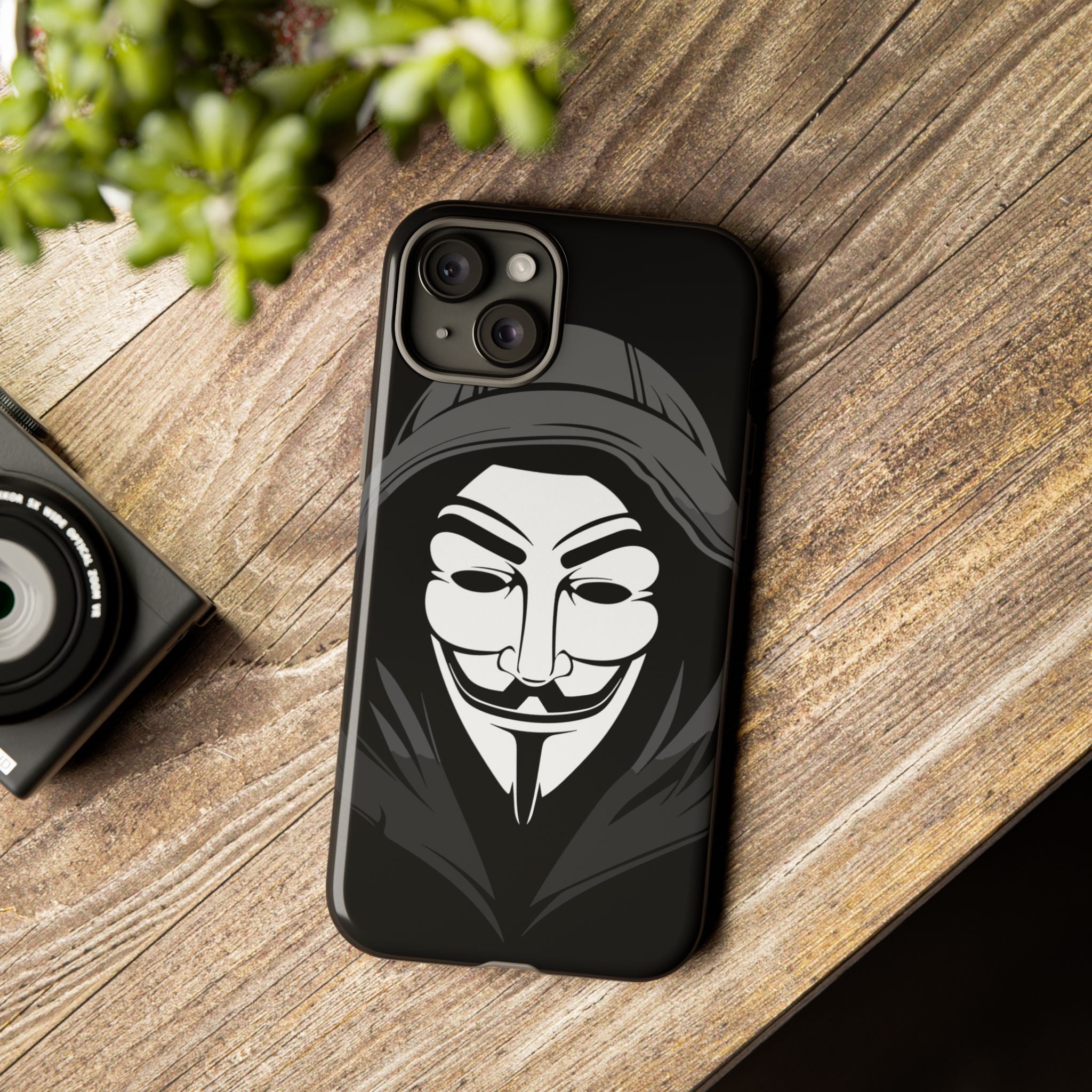 Rebellious Phone Case with Guy Fawkes Design | Tough Cases, Unique Phone Cover, Gift for Tech Lovers, Aesthetic Phone Accessory, [...]