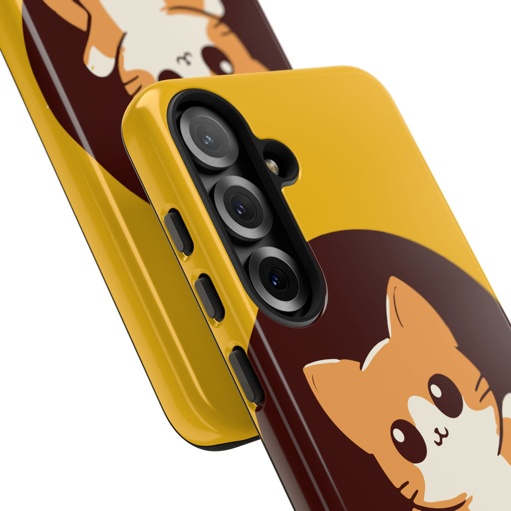 Cute Cat Phone Case | Tough Cases for Cat Lovers, Animal Design, Fun Gift, Unique Case, Durable Protection