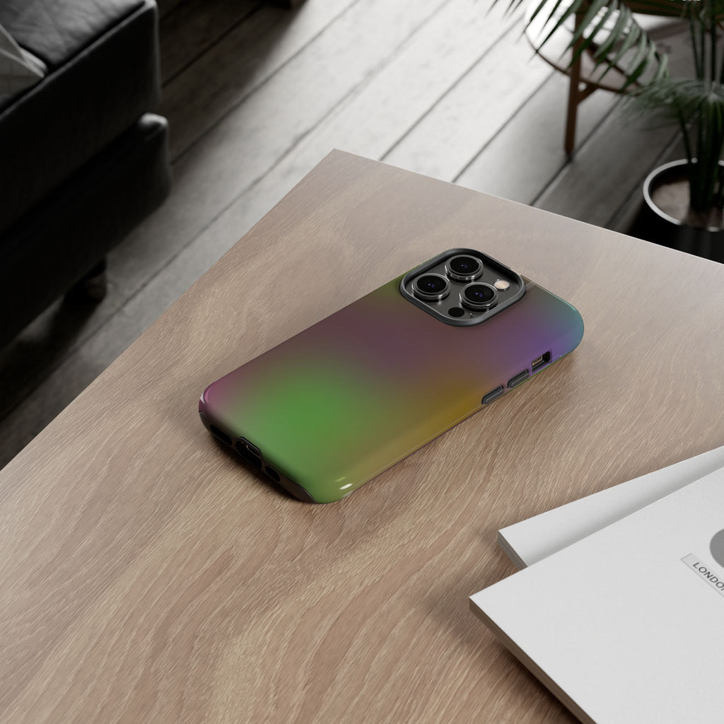 Colorful Gradient Phone Case, Tough Cases for Protection, Stylish Mobile Cover, Unique Gift, Modern Tech Accessory