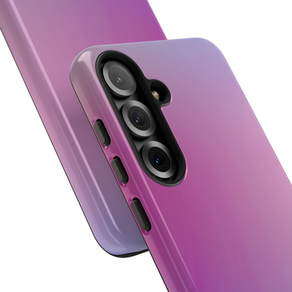 Stylish Phone Case, Tough Phone Cover, Gradient Phone Protector, Customizable Phone Shell, Durable Phone Accessory