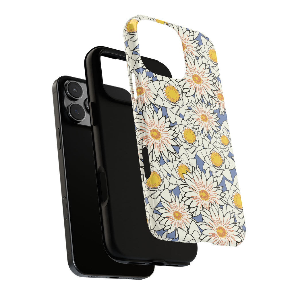 Stylish Phone Case, Floral Protective Cover, Gift for Nature Lovers, Trendy Tech Accessory, Customizable Phone Case