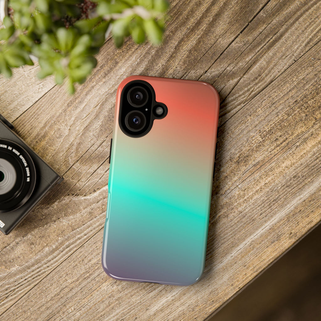 Gradient Phone Case, Tough Cases for Protection, Stylish iPhone Cover, Trendy Mobile Accessory, Perfect Gift for Tech Lovers