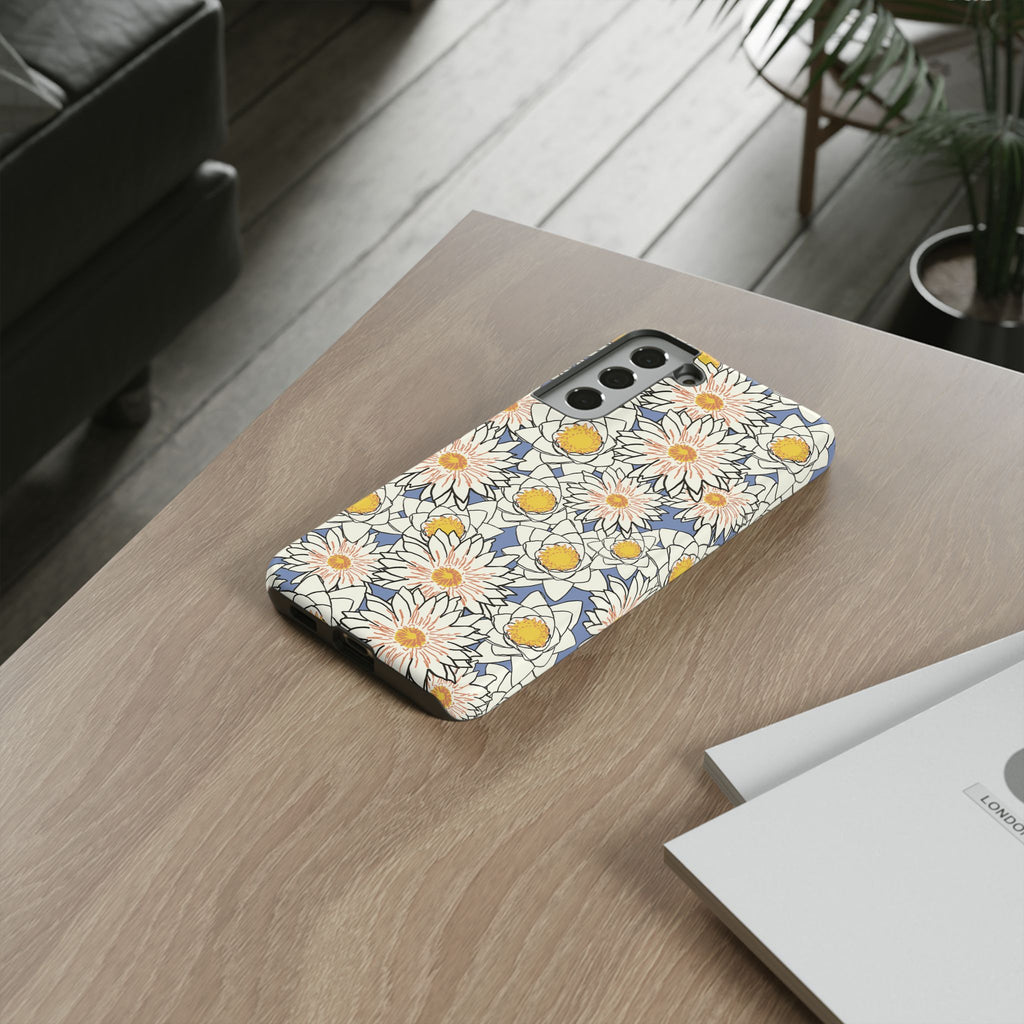 Stylish Phone Case, Floral Protective Cover, Gift for Nature Lovers, Trendy Tech Accessory, Customizable Phone Case