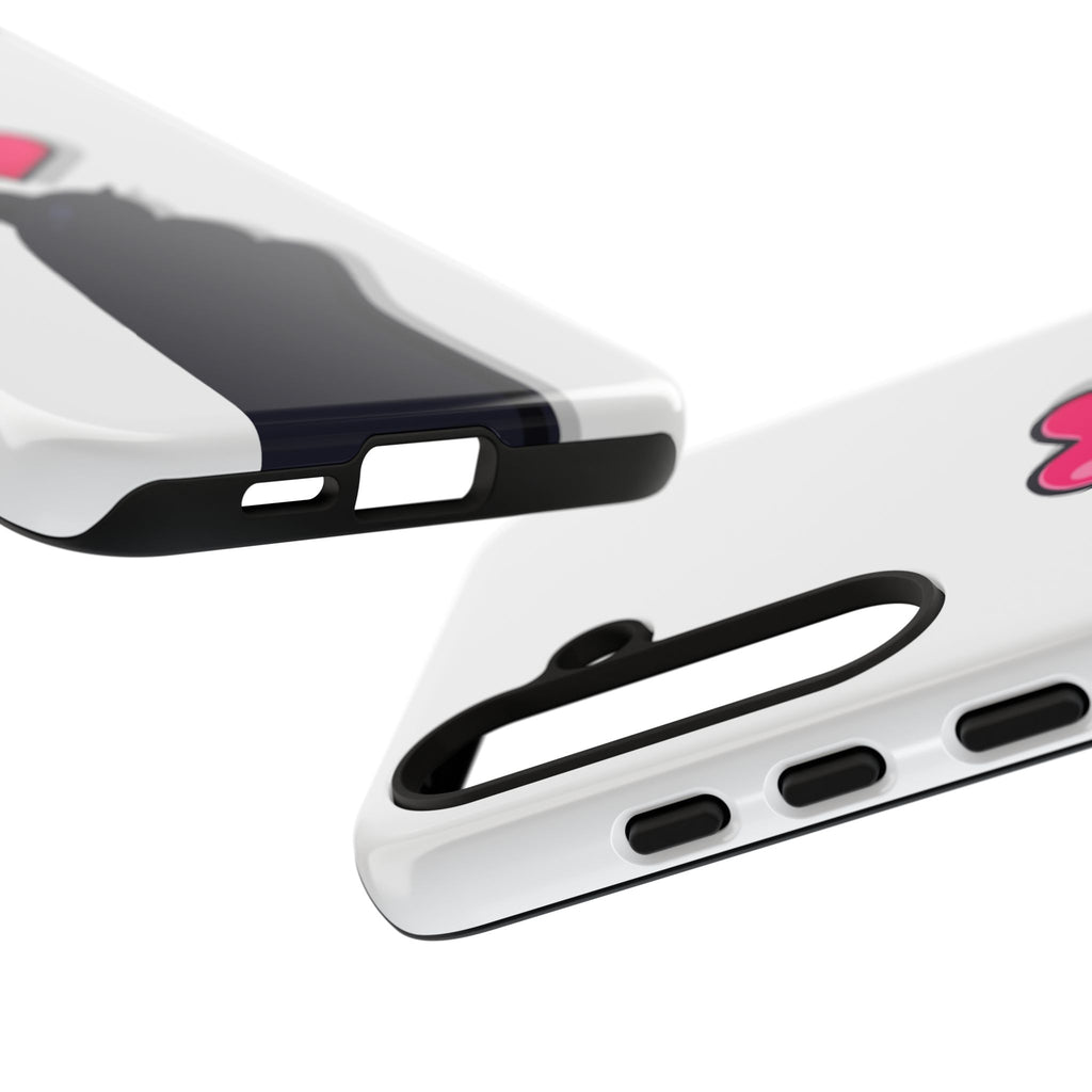 Cute Cat Love Phone Case, Tough Cell Phone Cover, Animal Lover Gifts, Pet Parent Accessories, Valentine's Day Essentials