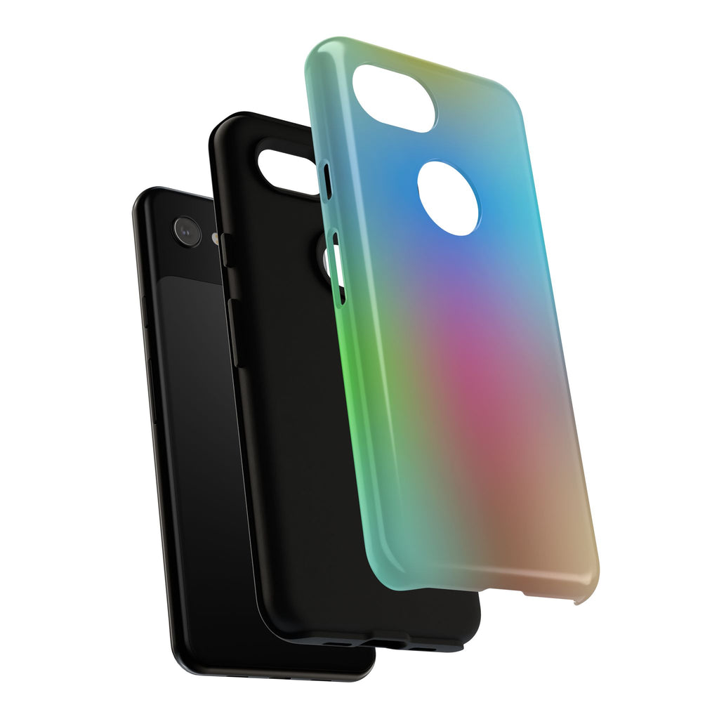 Colorful Mobile Phone Case, Unique Phone Cover, Stylish Phone Protector, Gift for Tech Lovers, Trendy Accessory
