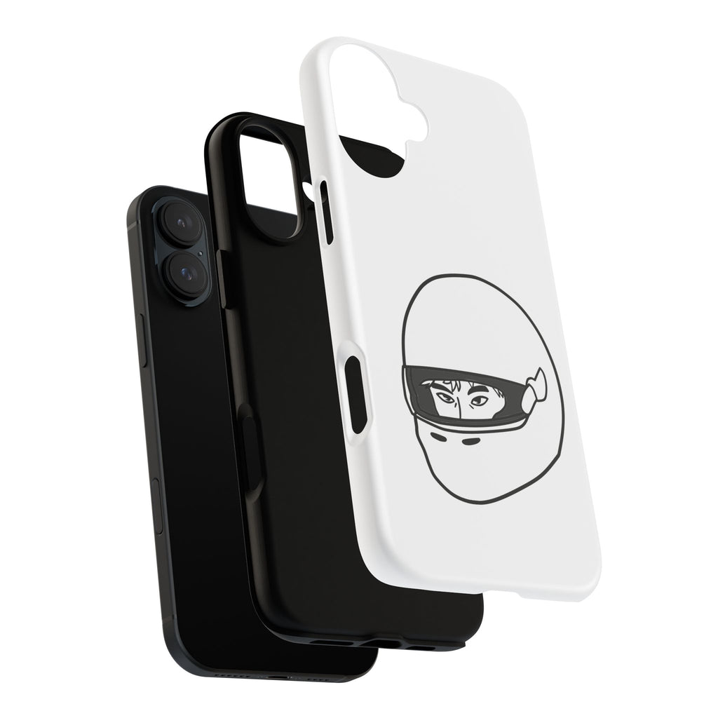 Stylish Phone Case with Racing Helmet Design | Tough Cases | Unique Gift, Motorcycle Enthusiast, Race Lover, Custom Accessory, Everyday Use