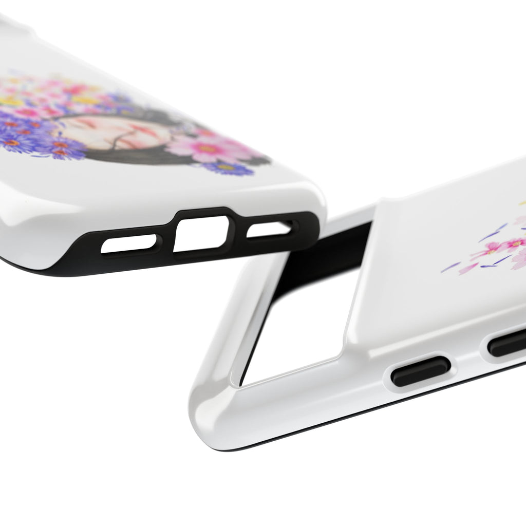 Floral Phone Case | Tough Cases | Cute Floral Design, Gift for Her, Spring Accessory, Mother's Day Gift, Stylish Protection