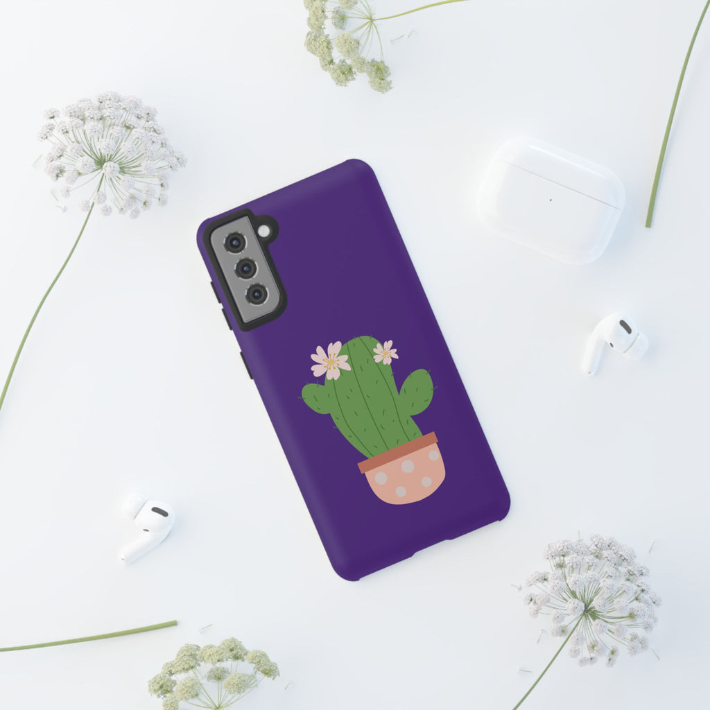 Cactus Phone Case, Tough Cases, Cute Floral, Trending Design, Unique Gift, Phone Accessories, Summer Vibe, Nature Lover