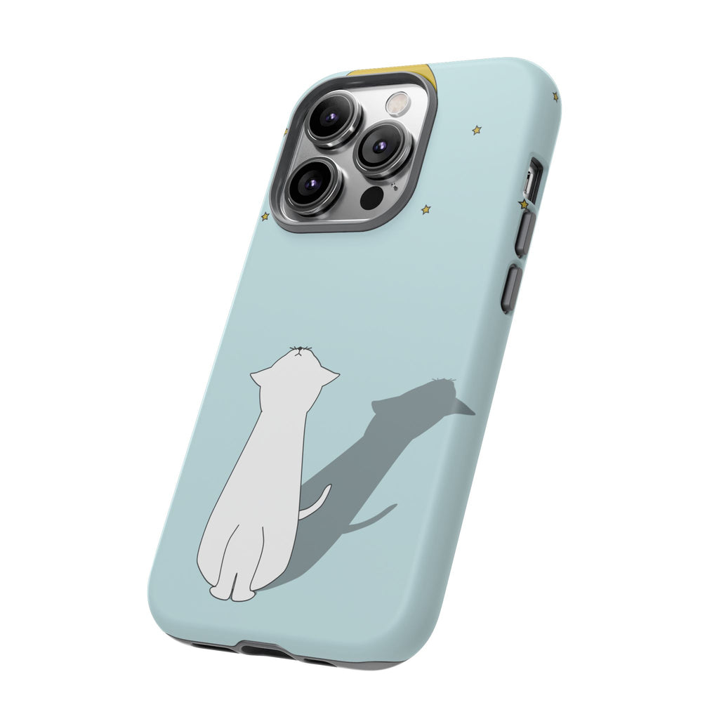 Cute Cat Phone Case, Tough Phone Cover, Pet Lover Gift, Unique Case, Animal Decor, Birthday Gift