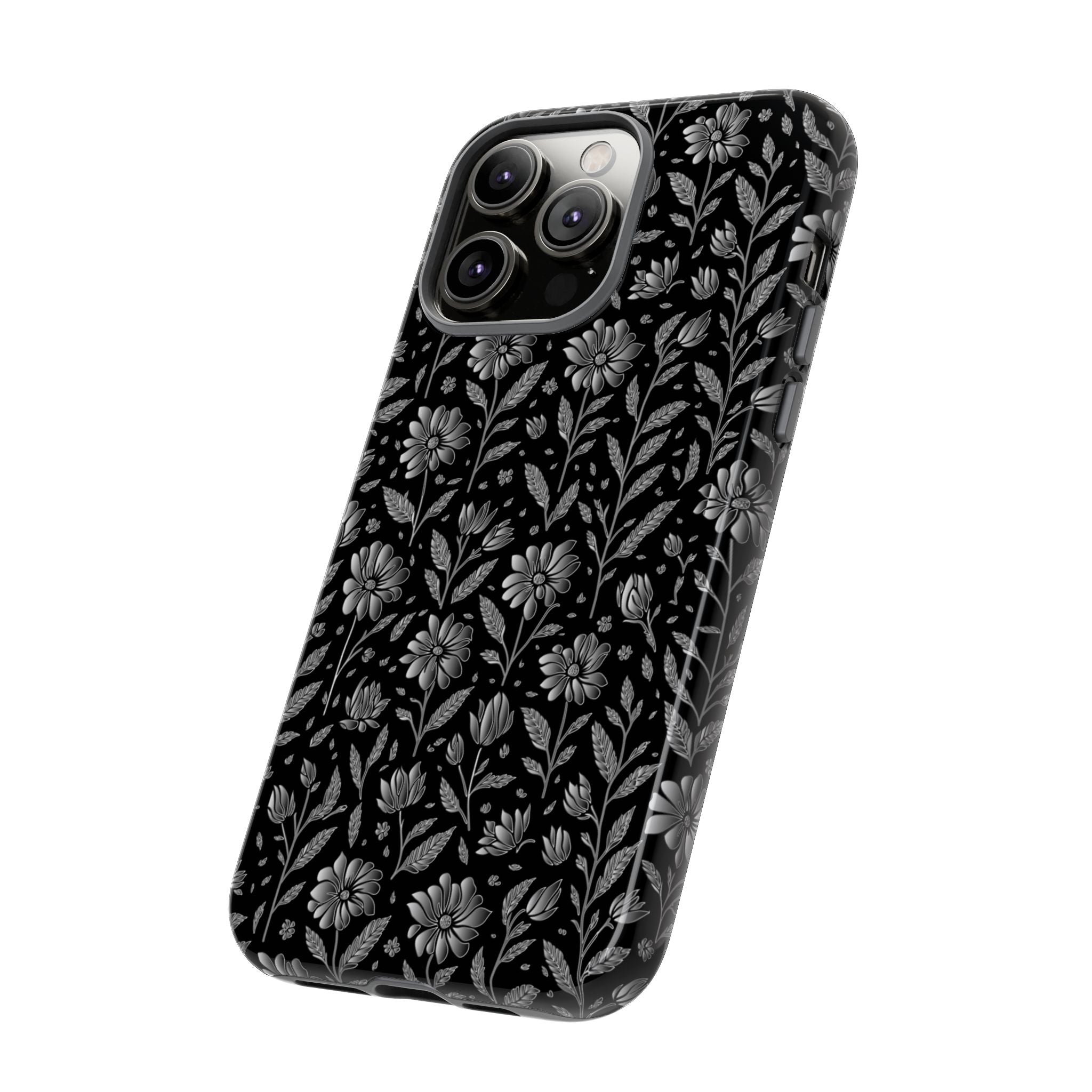 Stylish Floral Phone Case, Tough Floral Case, Botanical Phone Cover, Durable Floral Phone Protector, Gift for Her